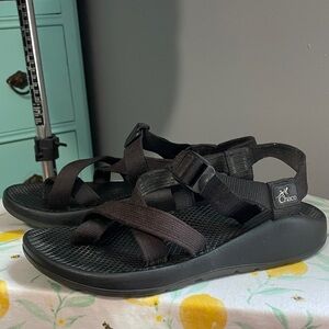 Chaco Women's Black Strappy Sandals